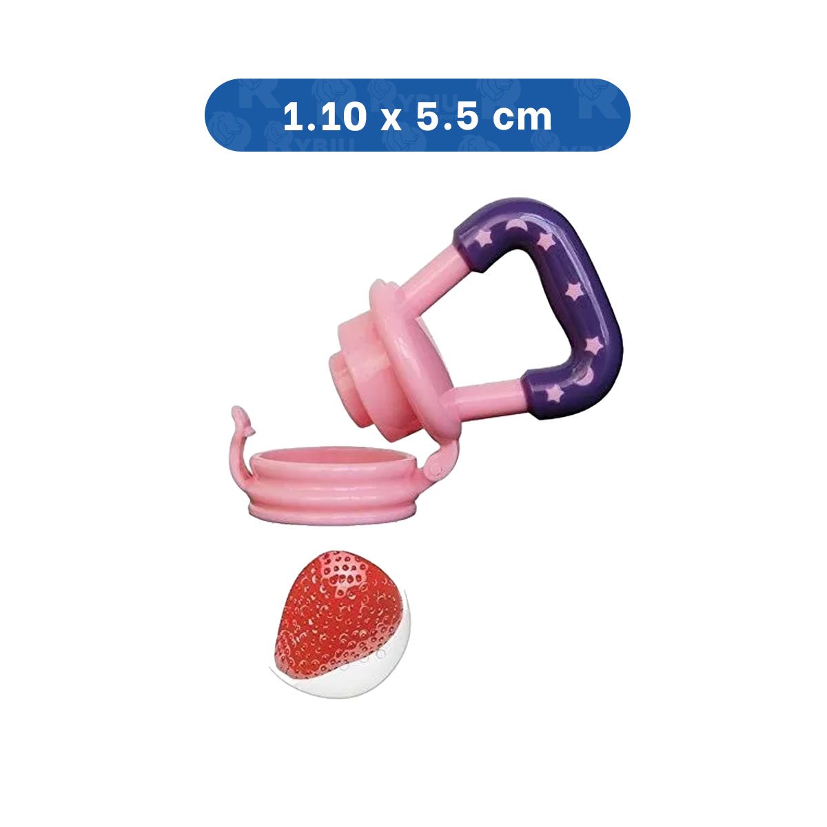 PACK12 BOQUILLA DE SILICONA EN COLOR ROSADO CON DETALLES DE ESTRELLITAS SUAVES Y+PAPEL REGALO - 4
