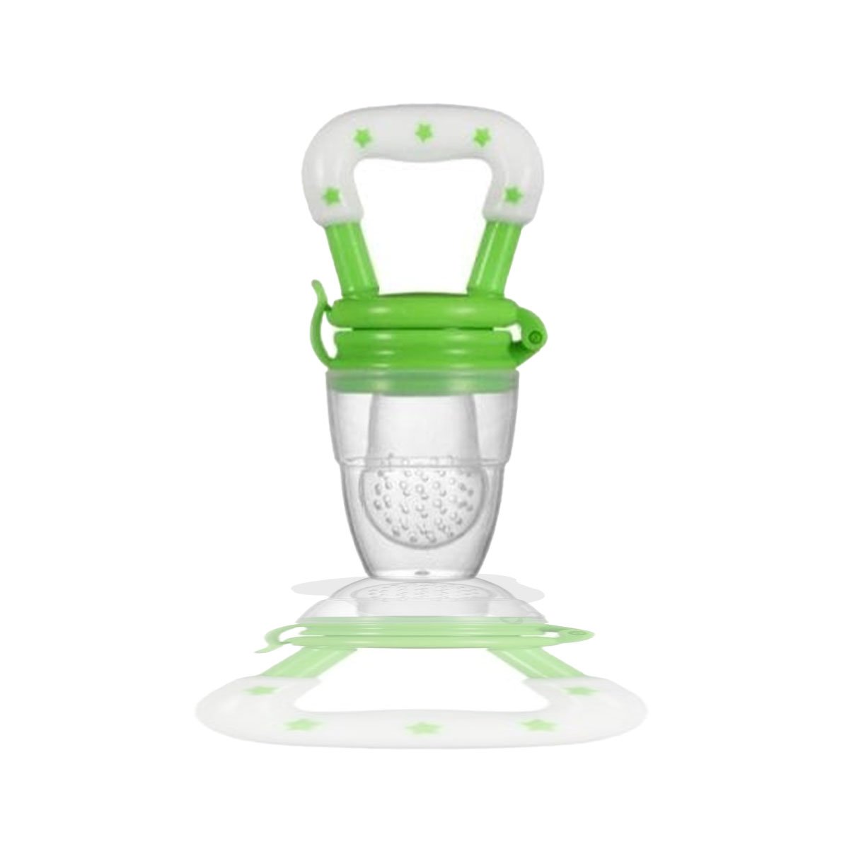 PACK6 BOQUILLA EN COLOR VERDE CON SILICONA FLEXIBLE Y ESTRELLITAS INTEGRADAS Y+REGALO STICKER - 2