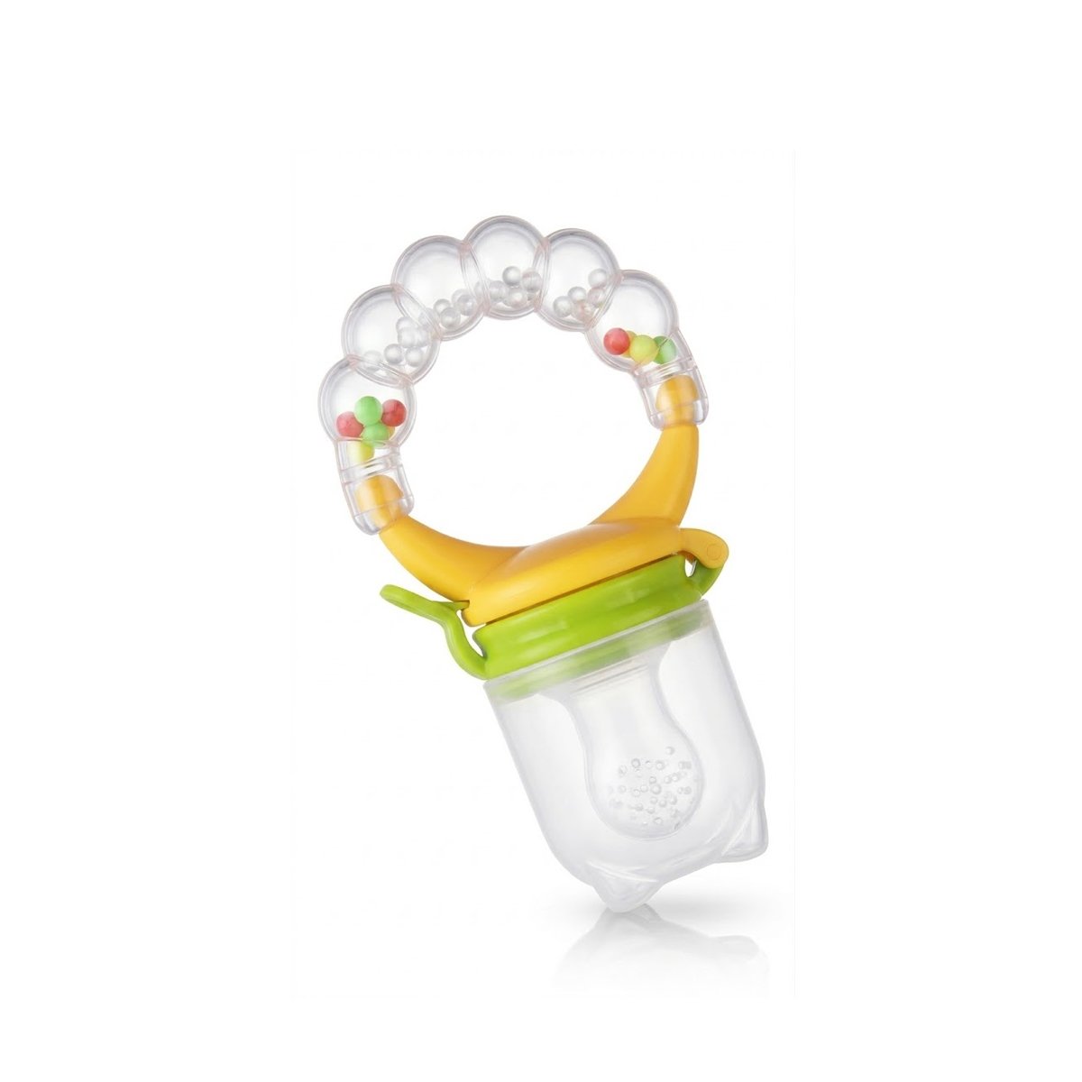 PACK4 CHUPON COLOR NARANJA TIPO ALIMENTADOR CON SILICONA FLEXIBLE Y BOLITAS Y+PAPEL REGALO - 3