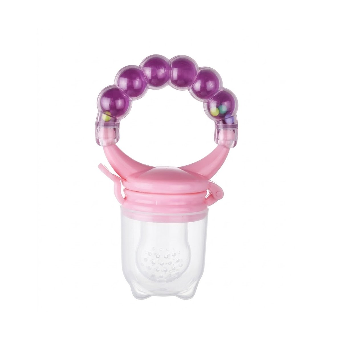 PACK12 BOQUILLA ALIMENTADORA EN COLOR MORADO CON BOLITAS DECORATIVAS Y+REGALO STICKER - 2