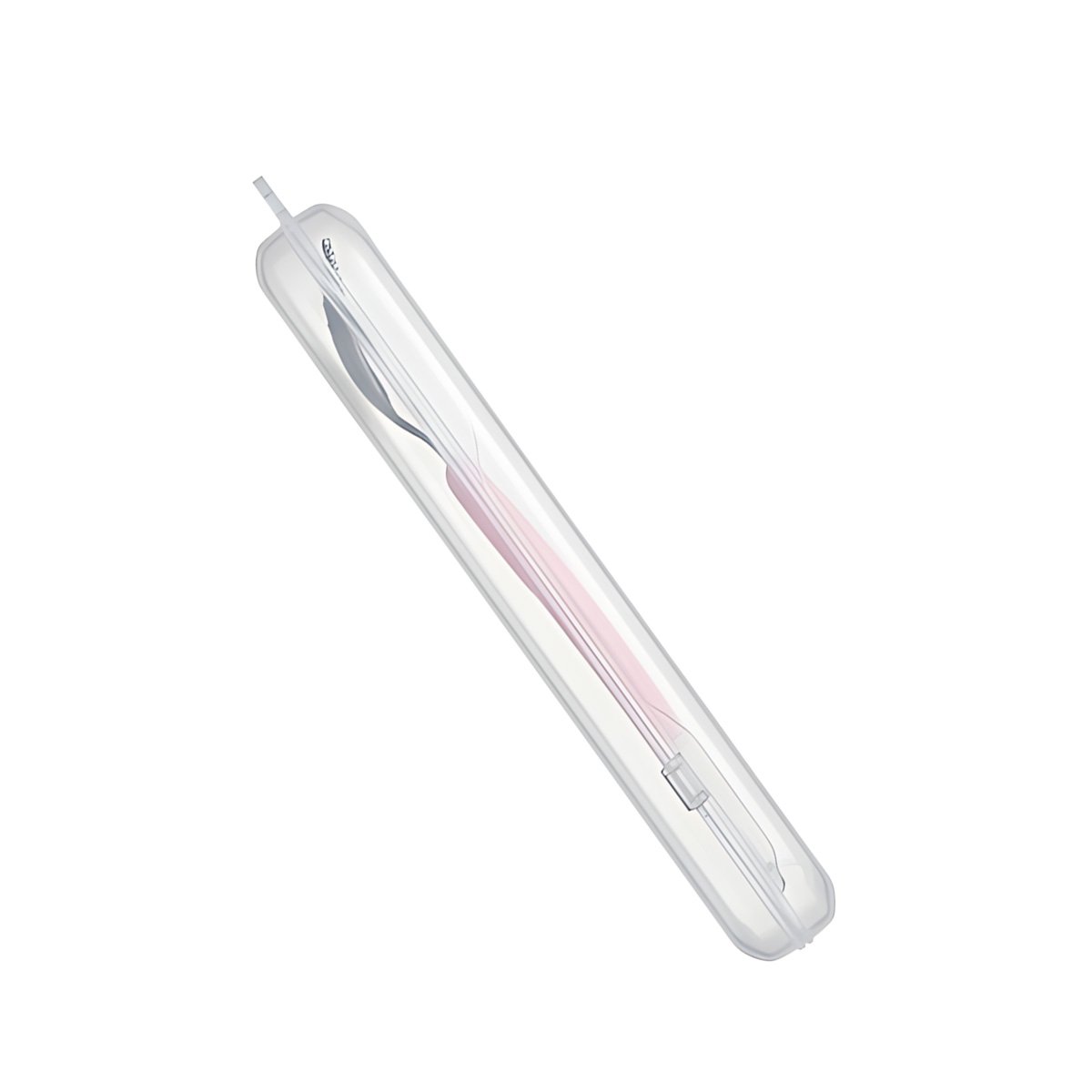 PACK6 ACCESORIO RASPADOR DOBLE EN EN COLOR ROSADO CON ESTUCHE TRANSPARENTE Y+REGALO STICKER - 2