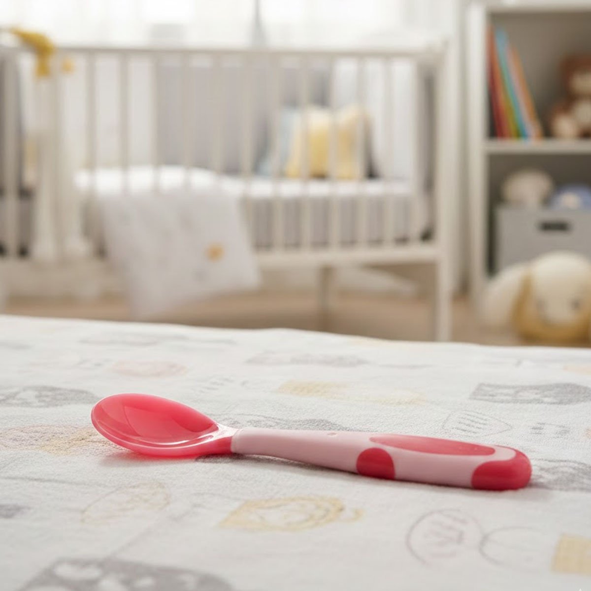 UTENSILIO ERGONOMICO EN COLOR ROJO DE USO DIARIO EN SILICONA Y+LIGAS REGALO - 1
