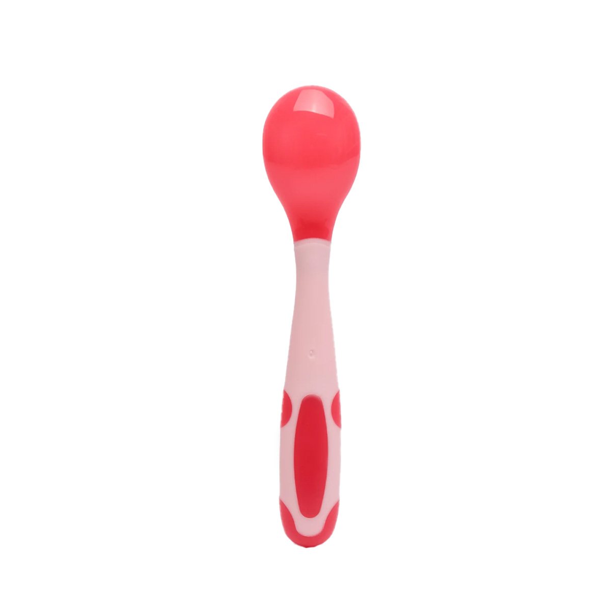 UTENSILIO EN COLOR ROJO DE SILICONA CON FORMA ERGONOMICA Y+REGALO STICKER - 3