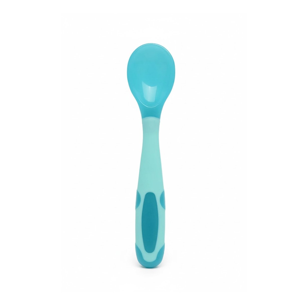 PACK4 ALIMENTADOR EN COLOR CELESTE DE SILICONA PARA ALIMENTACION COMODA DEL BEBE Y+PAPEL REGALO - 3