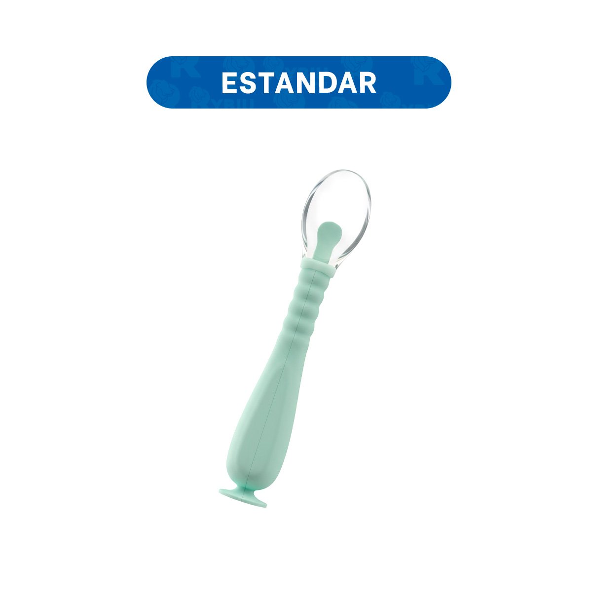 PACK6 ALIMENTADOR INFANTIL VERDE AGUA CON VENTOSA INFERIOR Y ESTUCHE PROTECTOR DIARIO - 4
