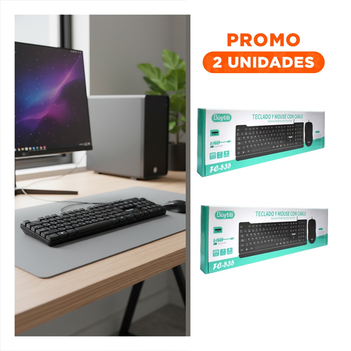 PACK2 PANEL COLOR NEGRO CON TECLAS SUAVES Y MATERIAL RESISTENTE Y+REGALO STICKER - 1