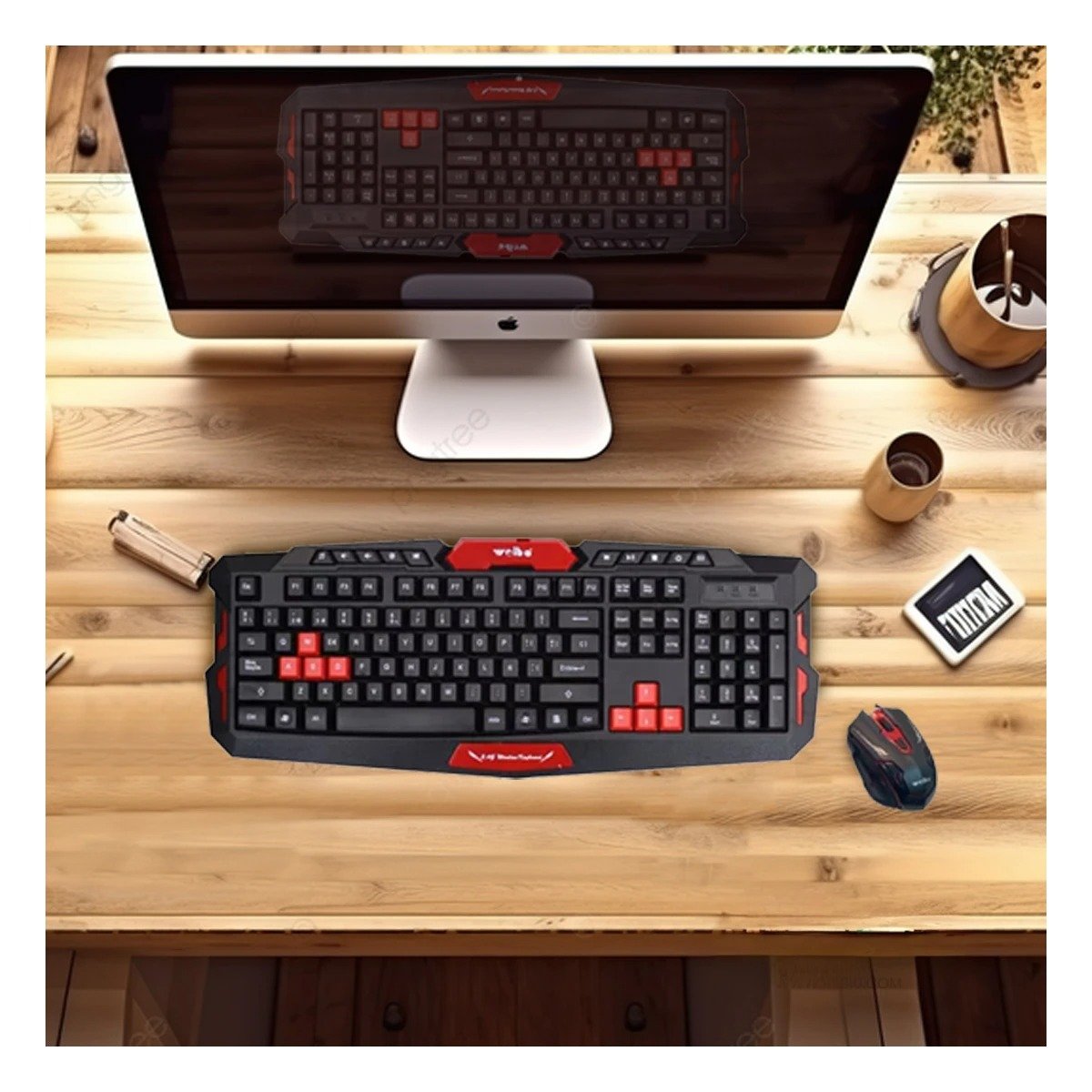 PACK4 DUO DE ABS TECLADO NEGRO PARA USO DIARIO DE CALIDAD Y+REGALO STICKER - 5