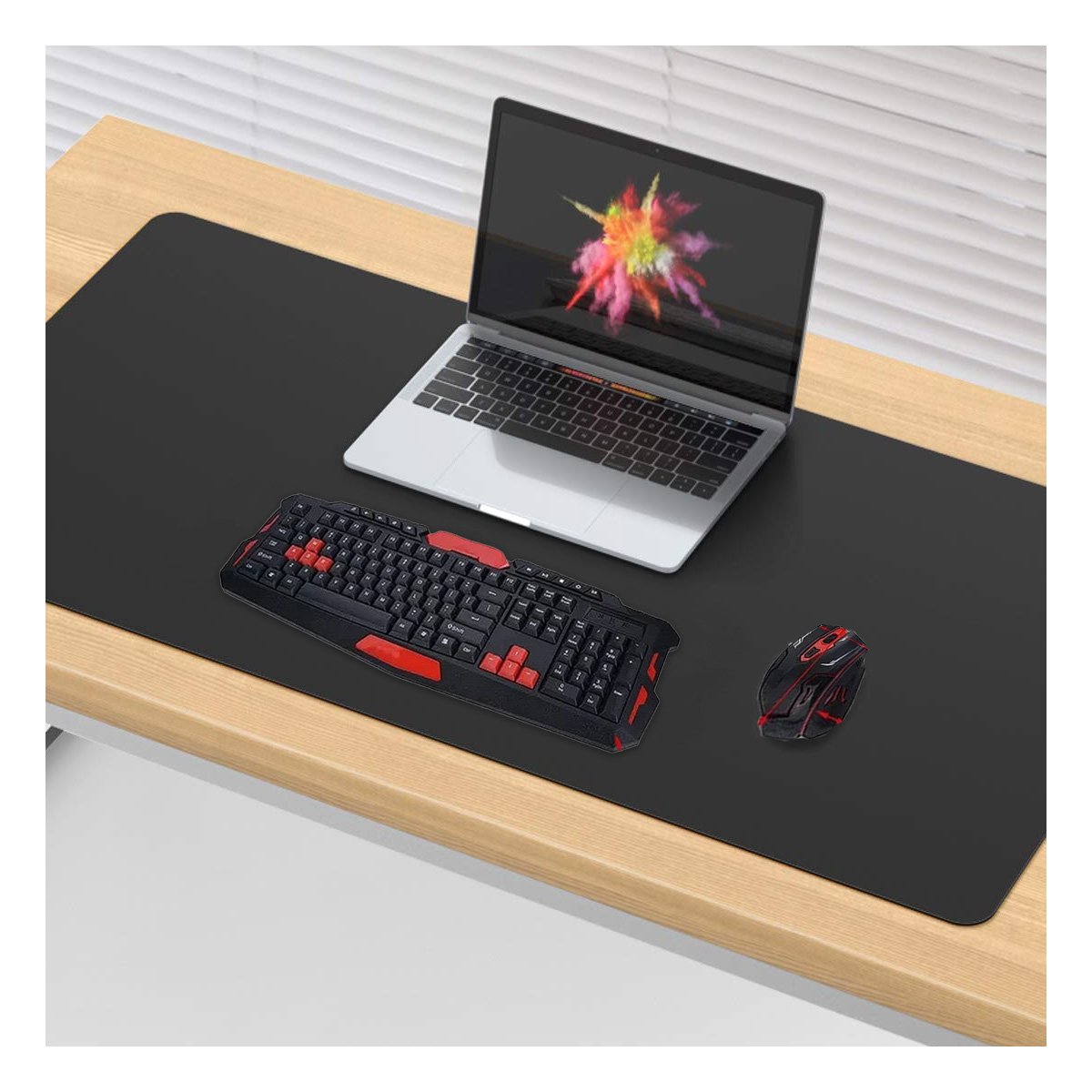PACK2 DUO TECLADO Y MOUSE NEGRO DE ABS DE GRAN RENDIMIENTO Y ELEGANTE - 2