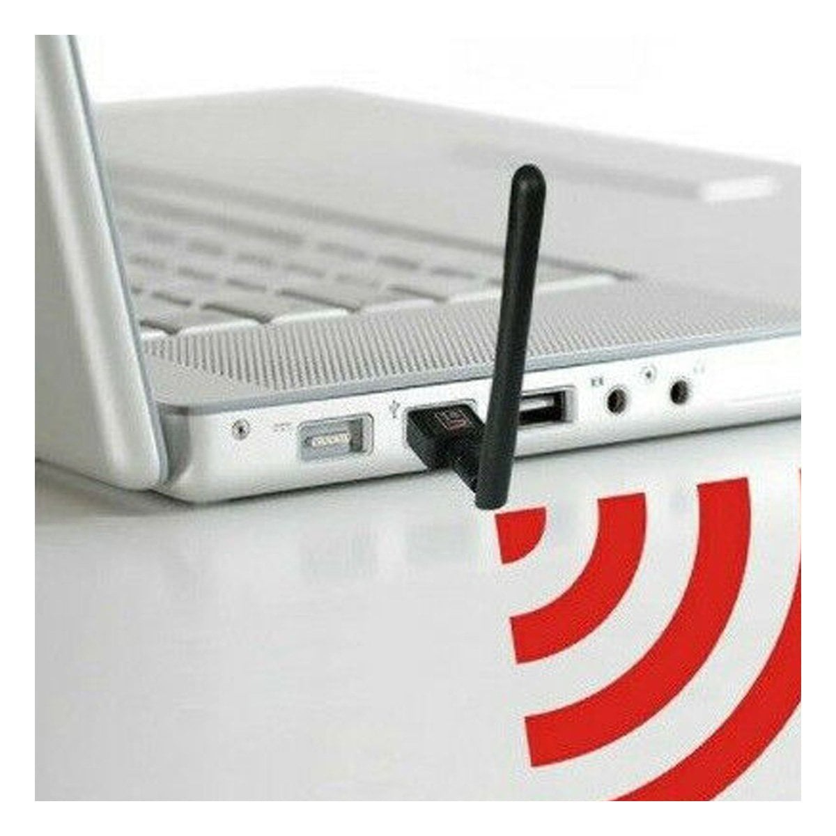 PACK6 ADAPTADOR INALAMBRICO USB LIGERO PARA SENAL ESTABLE Y CONEXION RAPIDA Y+PAPEL REGALO - 2