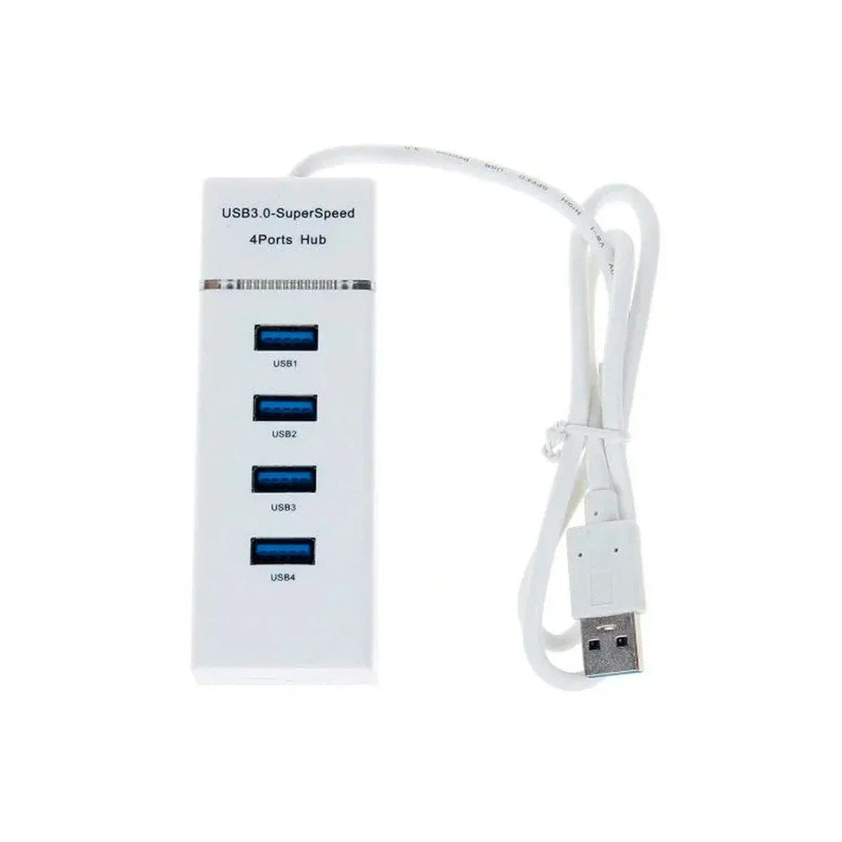 PACK12 CONECTOR BLANCO 4 ENTRADAS HUB 303 COMPATIBLE CON COMPUTADORA Y+REGALO STICKER - 2