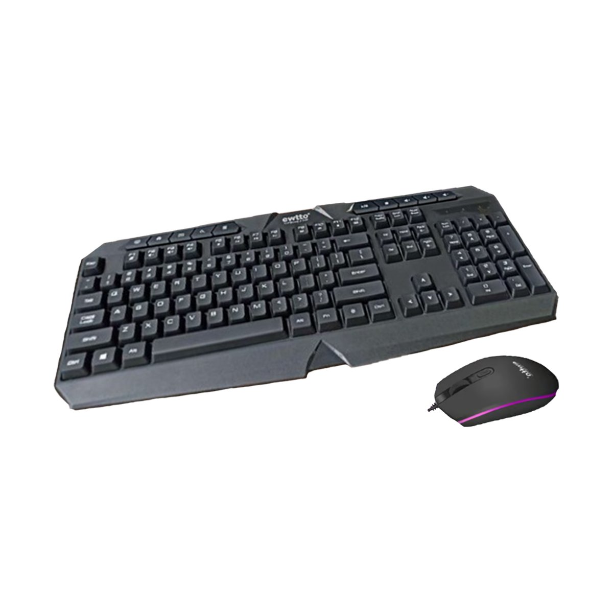 PACK4 TECLADO CON FUNCIONES AVANZADAS Y TECLAS RAPIDAS NEGRO - 4
