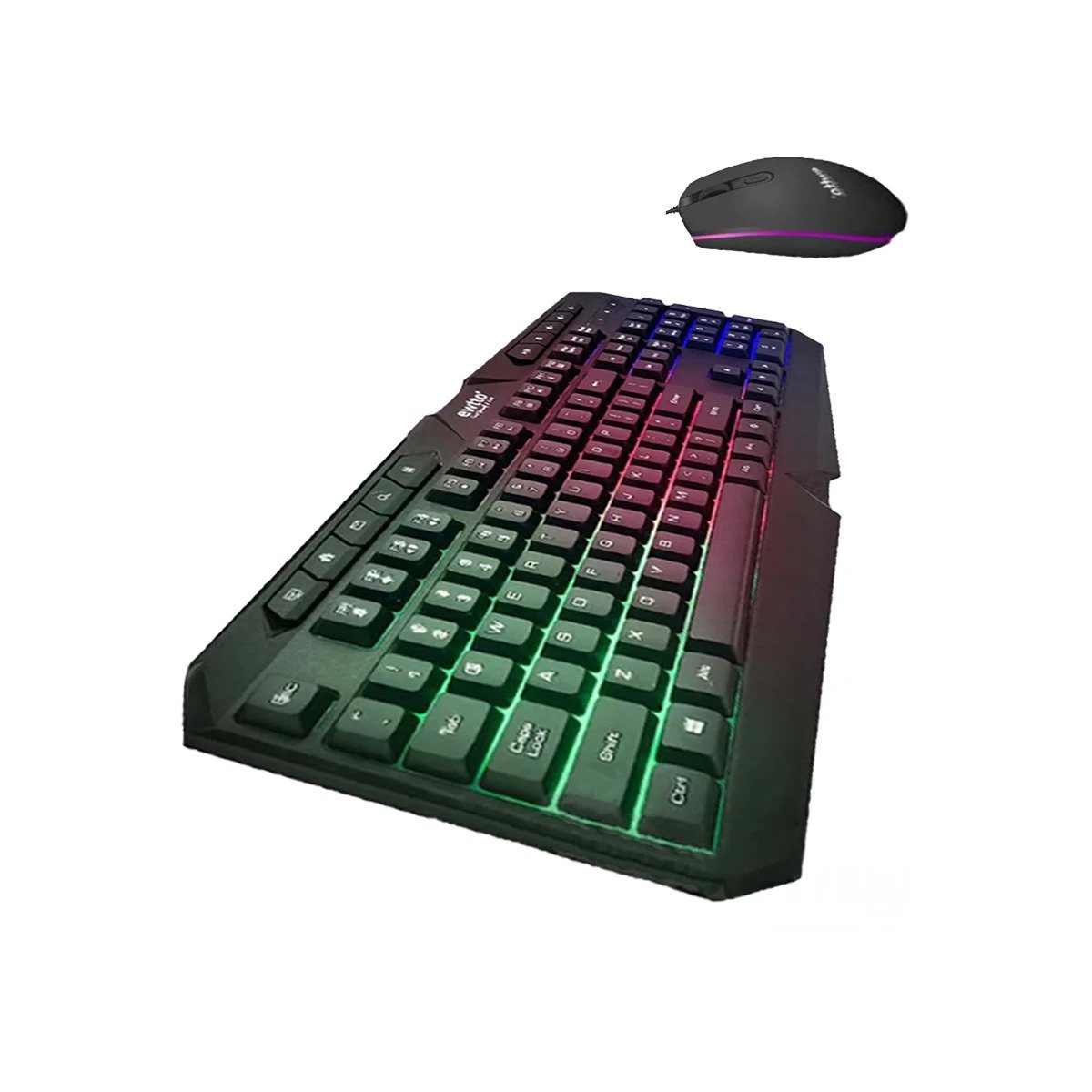 PACK2 CONTROLADOR GAMER CON DISENO MODERNO Y TECLAS SENSIBLES COLOR NEGRO - 4