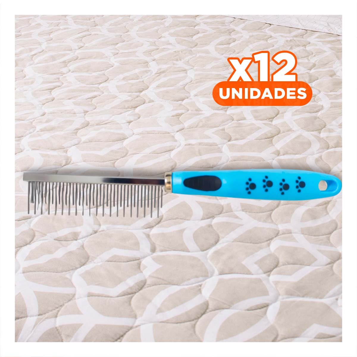 PACK12 INSTRUMENTO DE METAL FUNCIONAL Y SEGURO 37,7X50X21CM CELESTE - 1