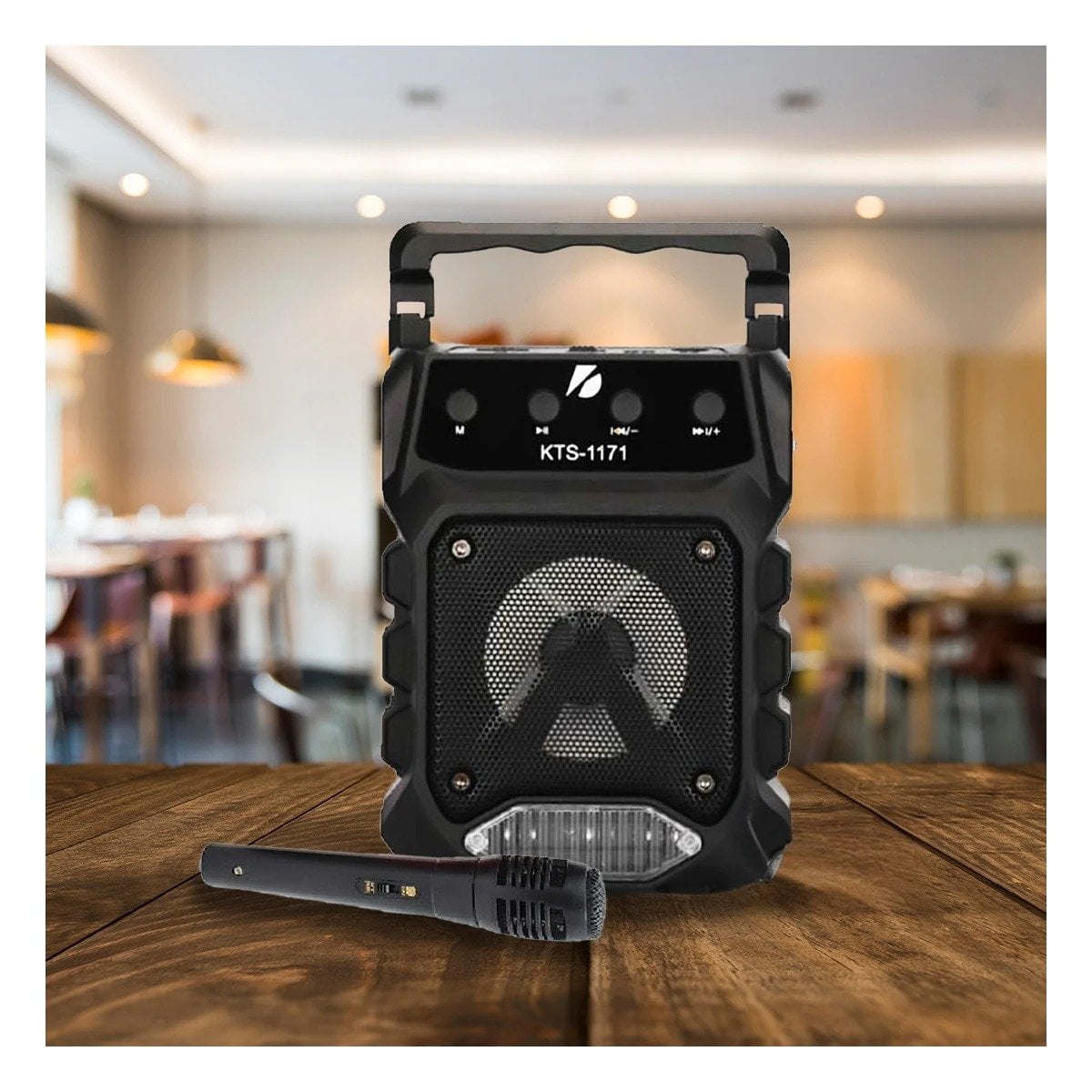 PACK4 PARLANTE PEQUENO INALAMBRICO BLUETOOTH COLOR NEGRO CON FUNCIÓN RELAX - 5