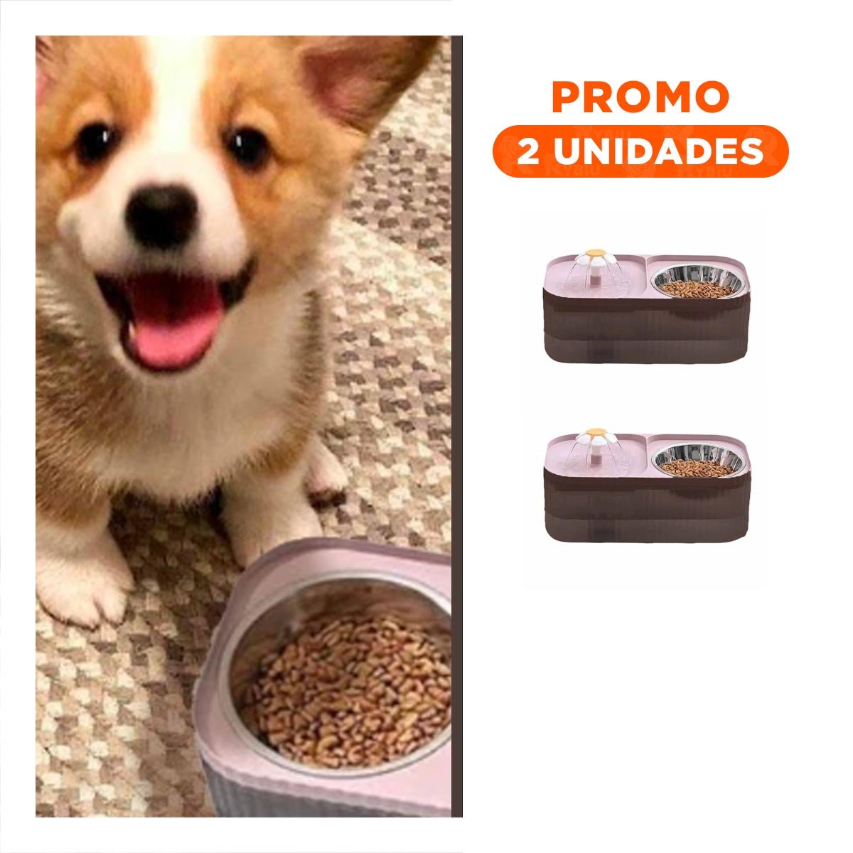 PACK2 ACCESORIO DE NUTRICION CON TONO ROSADO DE GRAN BRILLO Y FACIL DE USAR - 1