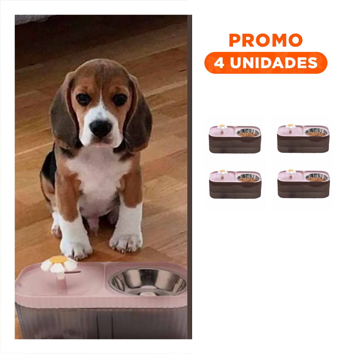 PACK4 ACCESORIO DE NUTRICION ROSADO PARA LA TRANQUILIDAD DE SUS PADRES Y+REGALO STICKER - 1