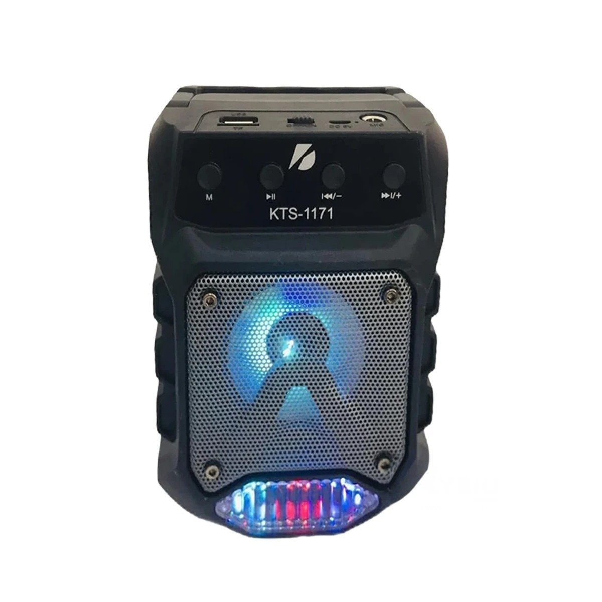 PACK6 BOCINA NEGRO COMPACTA Y PARLANTE PEQUENO INALAMBRICO BLUETOOTH Y+REGALO STICKER - 2