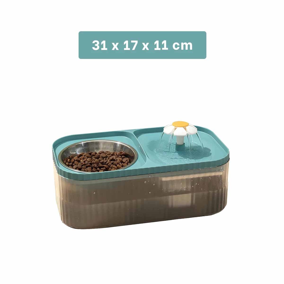 PACK4 PLATO DOBLE RECTANGULAR CELESTE PARA LA SATISFACCION DE SUS HIJOS - 4