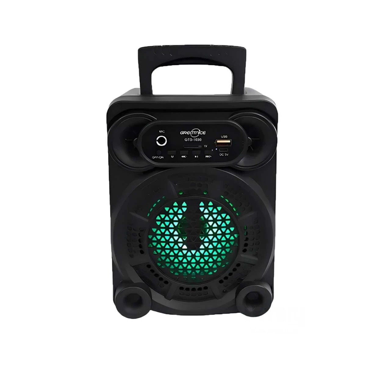 PACK2 BOCINA REDONDA CON ACABADO MATE DE 4 PULG DE PLASTICO Y SONIDO ESTEREO Y+REGALO STICKER - 2