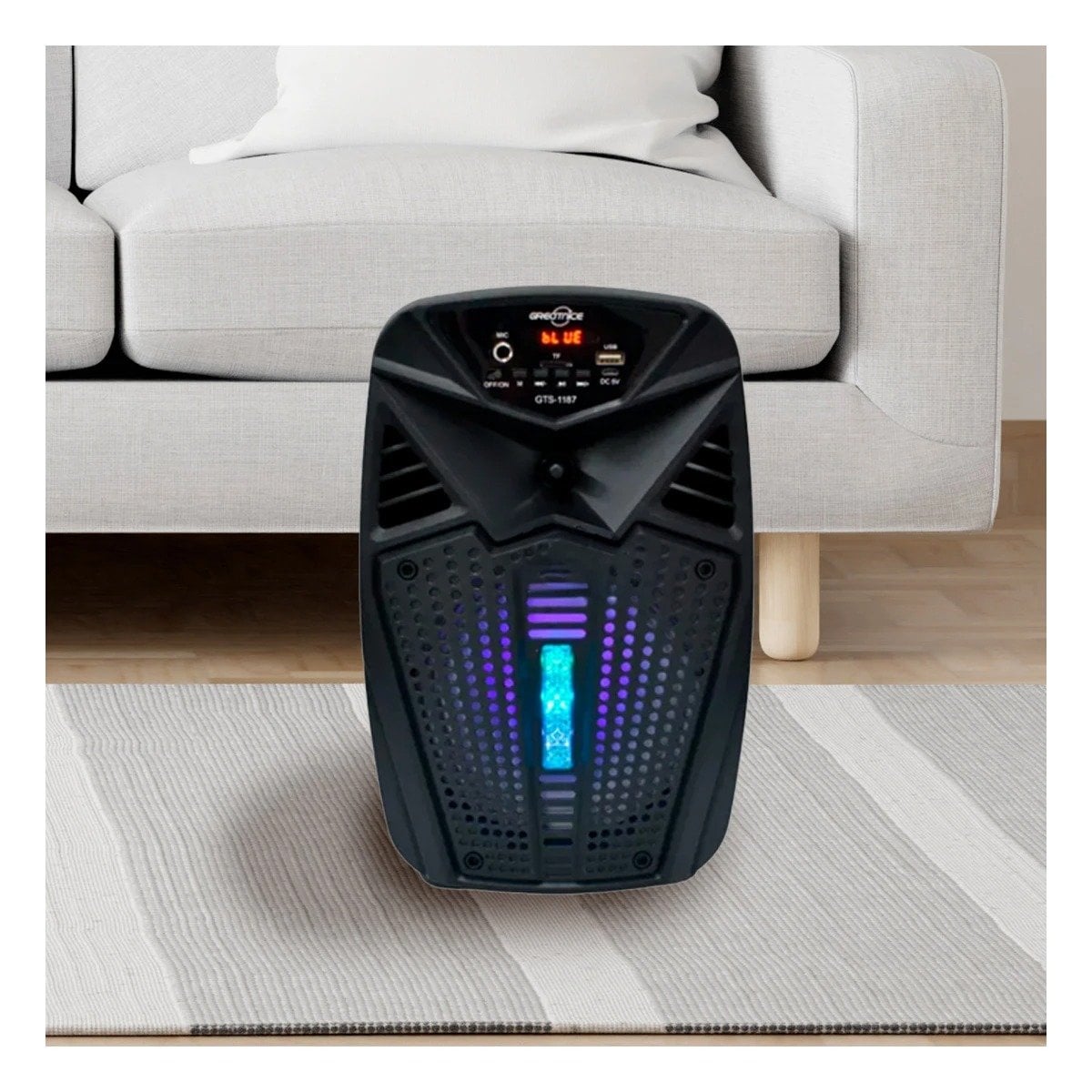 PACK2 ALTAVOZ INALAMBRICO CON BLUETOOTH Y BATERIA DE GRAN DURACION PARA LA CASA Y+PAPEL REGALO - 2