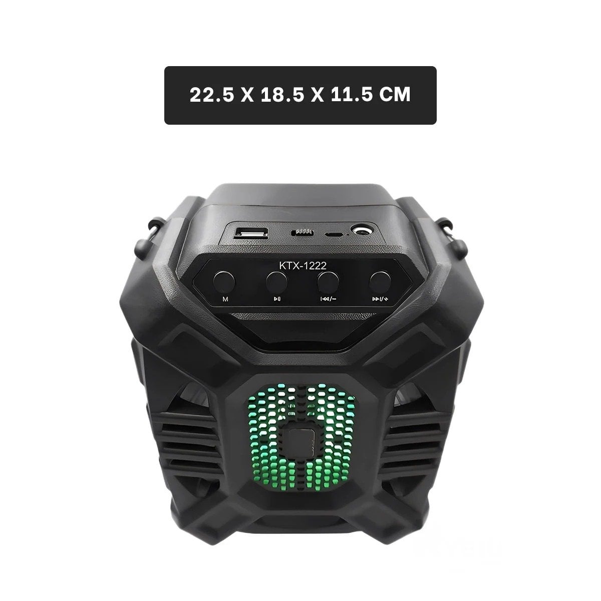 PACK2 ALTAVOZ MODERNO DE 6,5 PULGADAS CON SONIDO ENVOLVENTE Y BASE DE PLASTICO Y+REGALO STICKER - 4