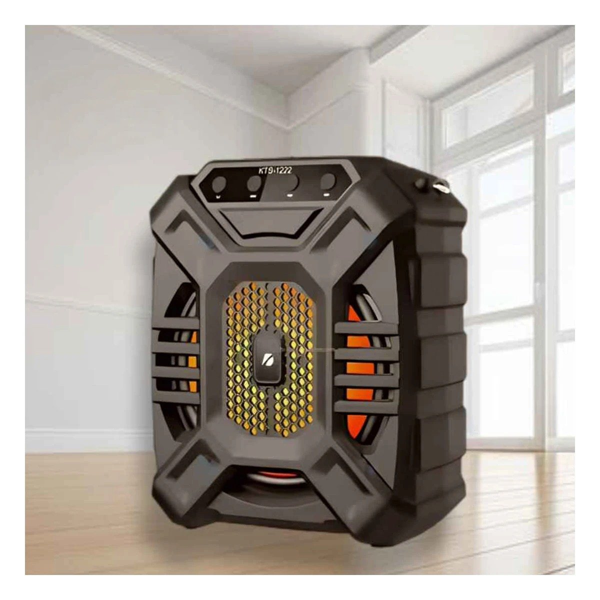 PACK2 ALTAVOZ MODERNO DE 6,5 PULGADAS CON SONIDO ENVOLVENTE Y BASE DE PLASTICO Y+REGALO STICKER - 5