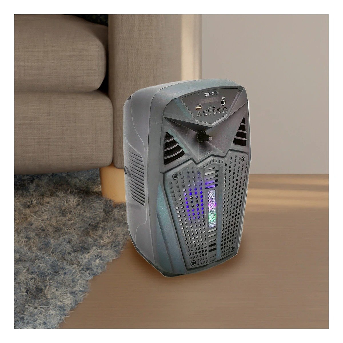 PACK4 EQUIPO DE AUDIO CON RADIO FM Y BLUETOOTH DE ALTA CALIDAD PARA TODA LA CASA - 3