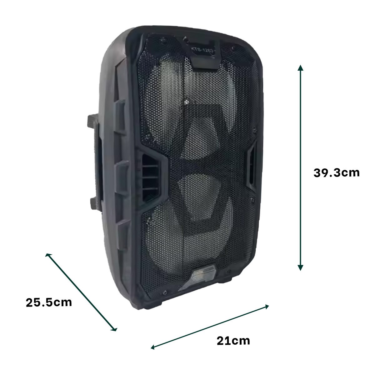 PACK2 ALTAVOZ DE AUDIO DE 4 PULGADAS DE PLASTICO PARA ESCUCHAR PODCAST EN CASA Y+PAPEL REGALO - 4