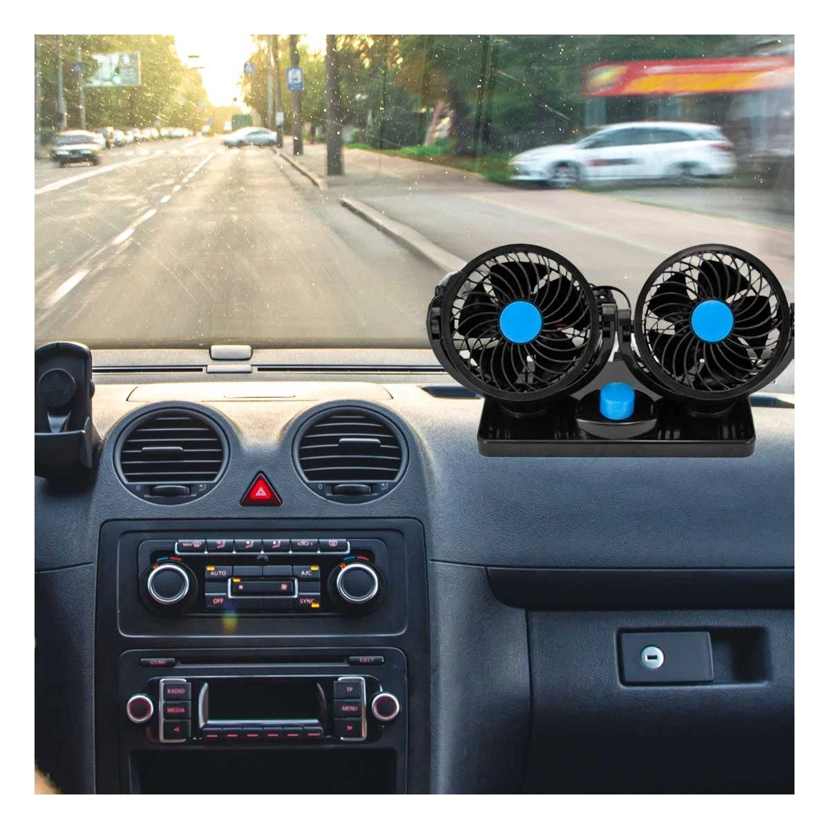 PACK2 SOPLADOR DE PLASTICO NEGRO CON 2 CABEZALES PARA AUTO DE MUCHA TECNOLOGIA Y+PAPEL REGALO - 2