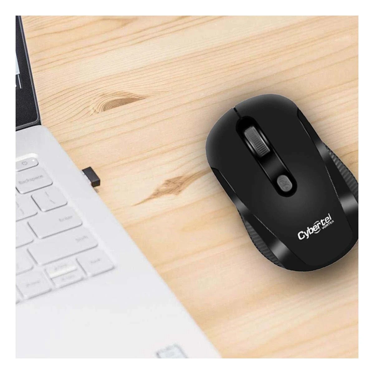 PACK6 CONTROLADOR PORTATIL CYBERTEL NEGRO DISEÑO ERGONOMICO Y+REGALO STICKER - 5