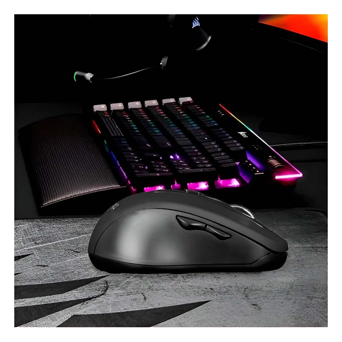 PACK4 APUNTADOR CYBERTEL NEGRO TECNOLOGIA PORTATIL Y DURADERA PARA LAPTOP Y+REGALO STICKER - 5