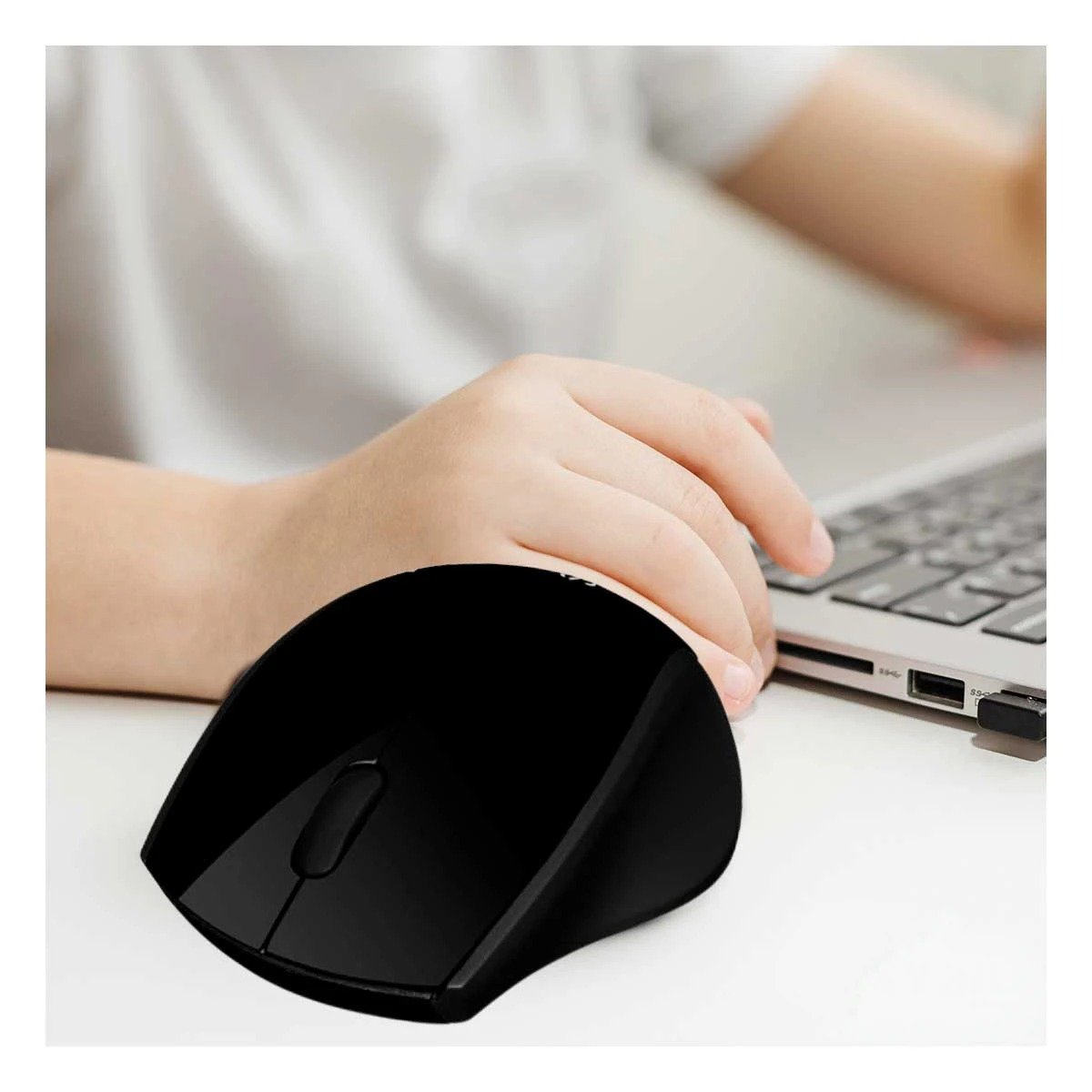 PACK2 DISPOSITIVO PROFESIONAL NEGRO ACCESORIO MODERNO PARA TRABAJO Y JUEGOS Y+REGALO STICKER - 5