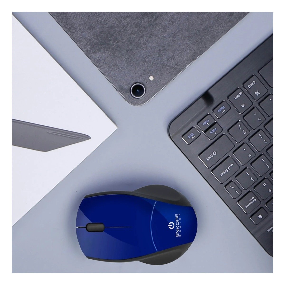 PACK6 CONTROLADOR PORTATIL SPRINT AZUL DISEÑO ERGONOMICO Y+REGALO STICKER - 3