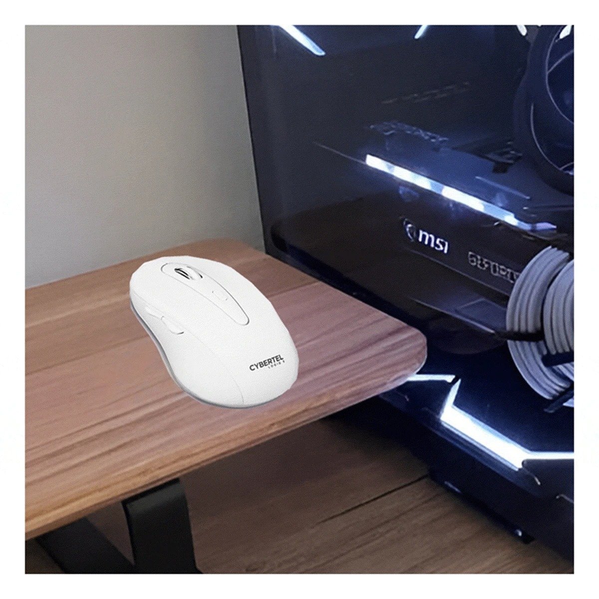 PACK4 DISPOSITIVO CYBERTEL BLANCO DISENO COMPACTO PRECISO PARA LAPTOP Y+REGALO STICKER - 5