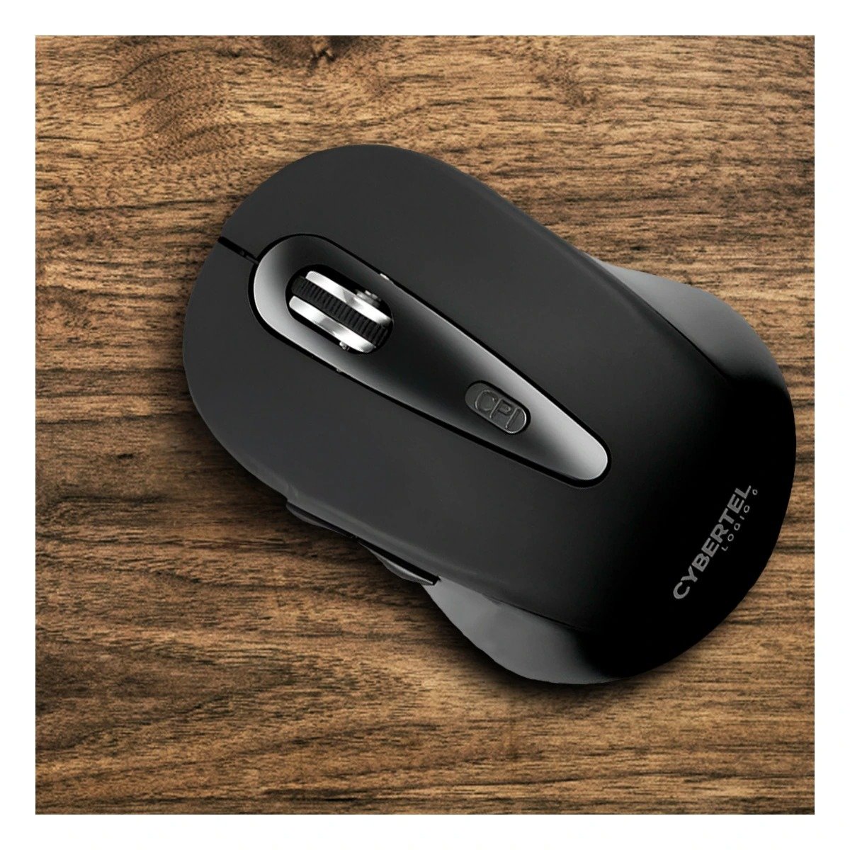 PACK6 MOUSE CYBERTEL NEGRO ACCESORIO MODERNO PARA HOGAR Y OFICINA - 5