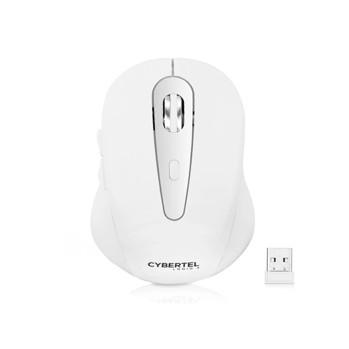 PACK6 CONTROL CYBERTEL BLANCO TECNOLOGIA COMPACTA Y ELEGANTE PARA TRABAJO Y+REGALO STICKER - 2