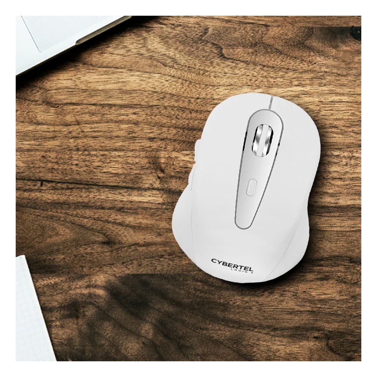 PACK6 CONTROL CYBERTEL BLANCO TECNOLOGIA COMPACTA Y ELEGANTE PARA TRABAJO Y+REGALO STICKER - 5