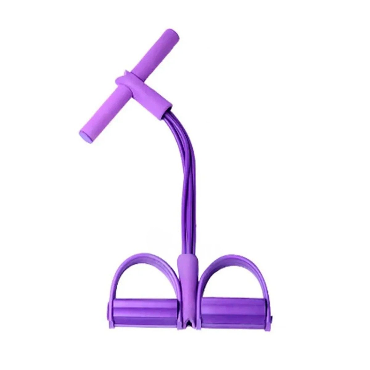 PACK12 CORREA ELASTICA CON PEDAL MORADO RESISTENTE Y+REGALO STICKER - 2