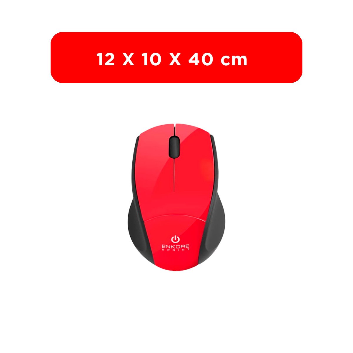 PACK6 CONTROLADOR PORTATIL SPRINT ROJO DISEÑO ERGONOMICO Y+REGALO STICKER - 4