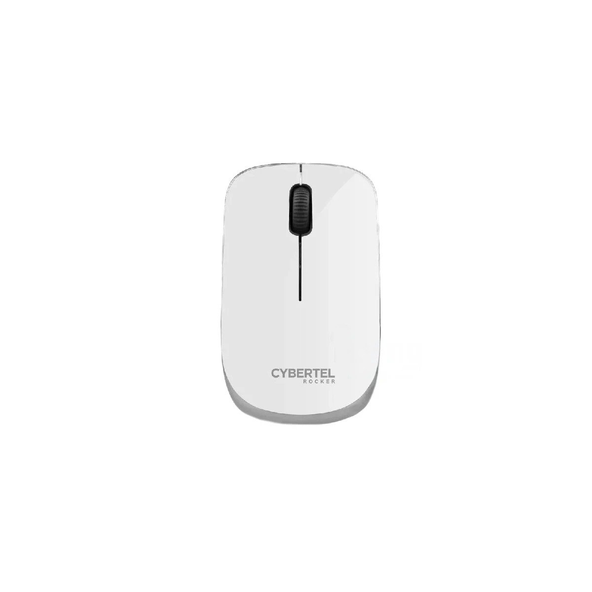 PACK2 RATON INALAMBRICO CON DISENO DE CYBERTEL BLANCO PARA LAPTOP EN CASA Y+REGALO STICKER - 2