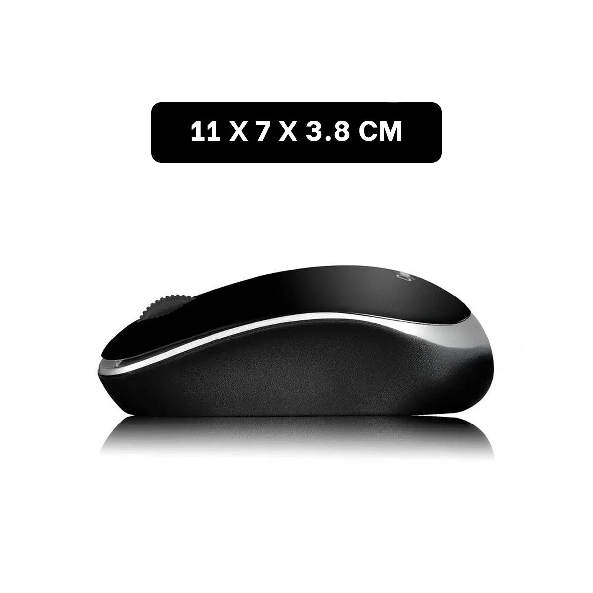 PACK4 ACCESORIO OPTICO DE CYBERTEL NEGRO PARA LA PRODUCTIVIDAD EN CASA Y+REGALO STICKER - 4