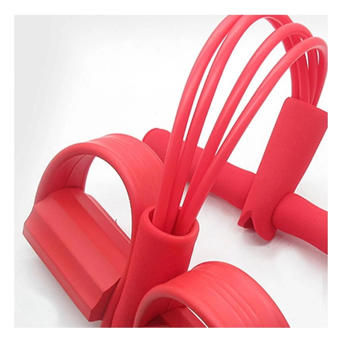 PACK6 LIGA ELASTICO CON PEDAL ROJO RESISTENTE Y+REGALO STICKER - 5