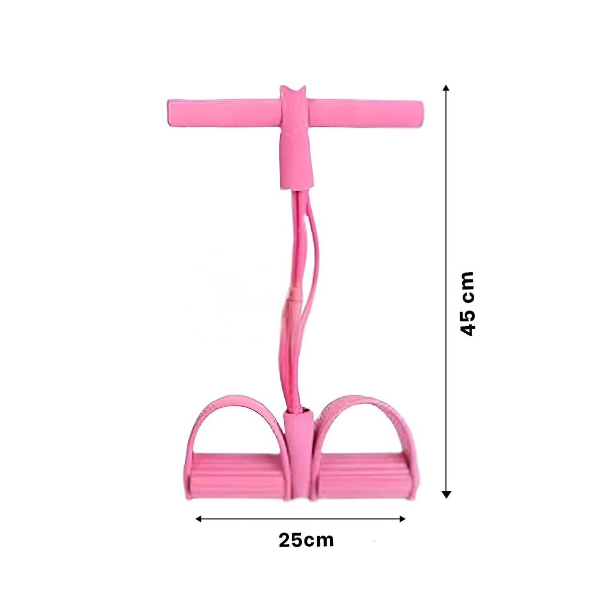 PACK12 CINTA ELASTICA CON PEDAL ROSADO RESISTENTE Y+PAPEL REGALO - 4
