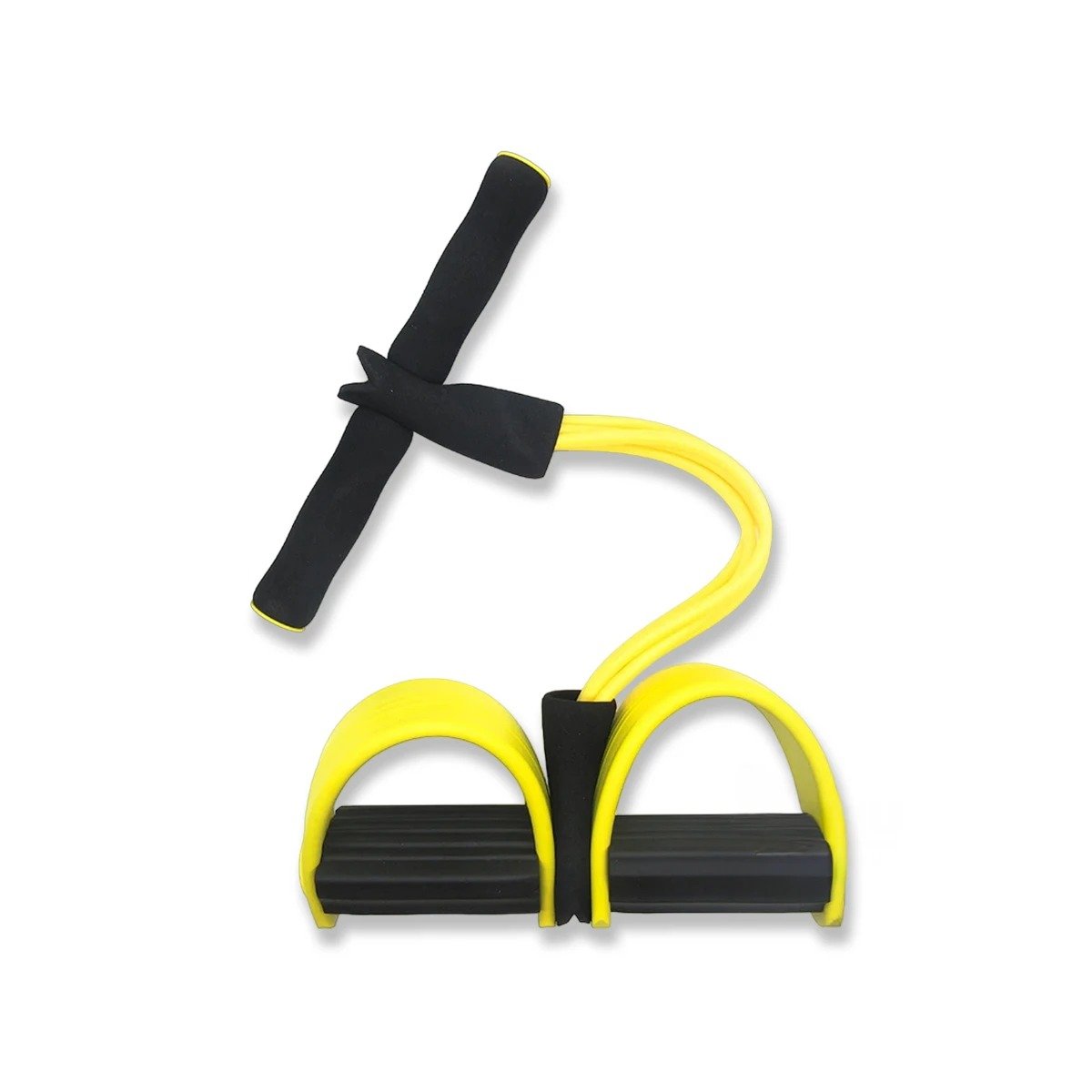 PACK12 CORREA ELASTICA CON PEDAL AMARILLO Y NEGRO RESISTENTE Y+REGALO STICKER - 2