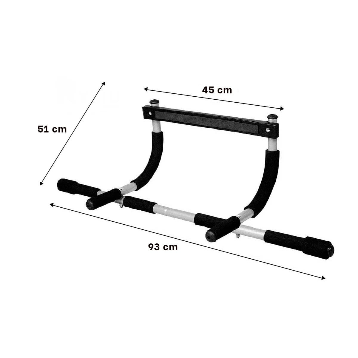 PACK6 BARRA PARA EJERCICIO EN CASA TIPO IRON GYM Y+REGALO STICKER - 4