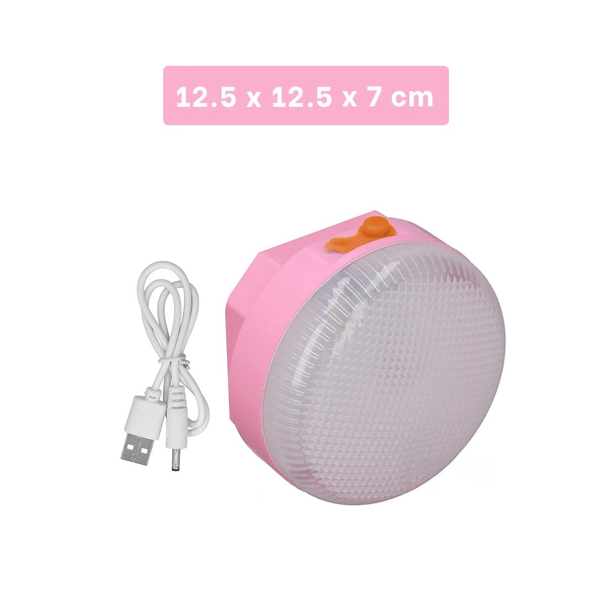 PACK4 PANEL RECARGABLE ROSADO SILENCIOSO CON ILUMINACION LED PARA PATIO Y+PAPEL REGALO - 4