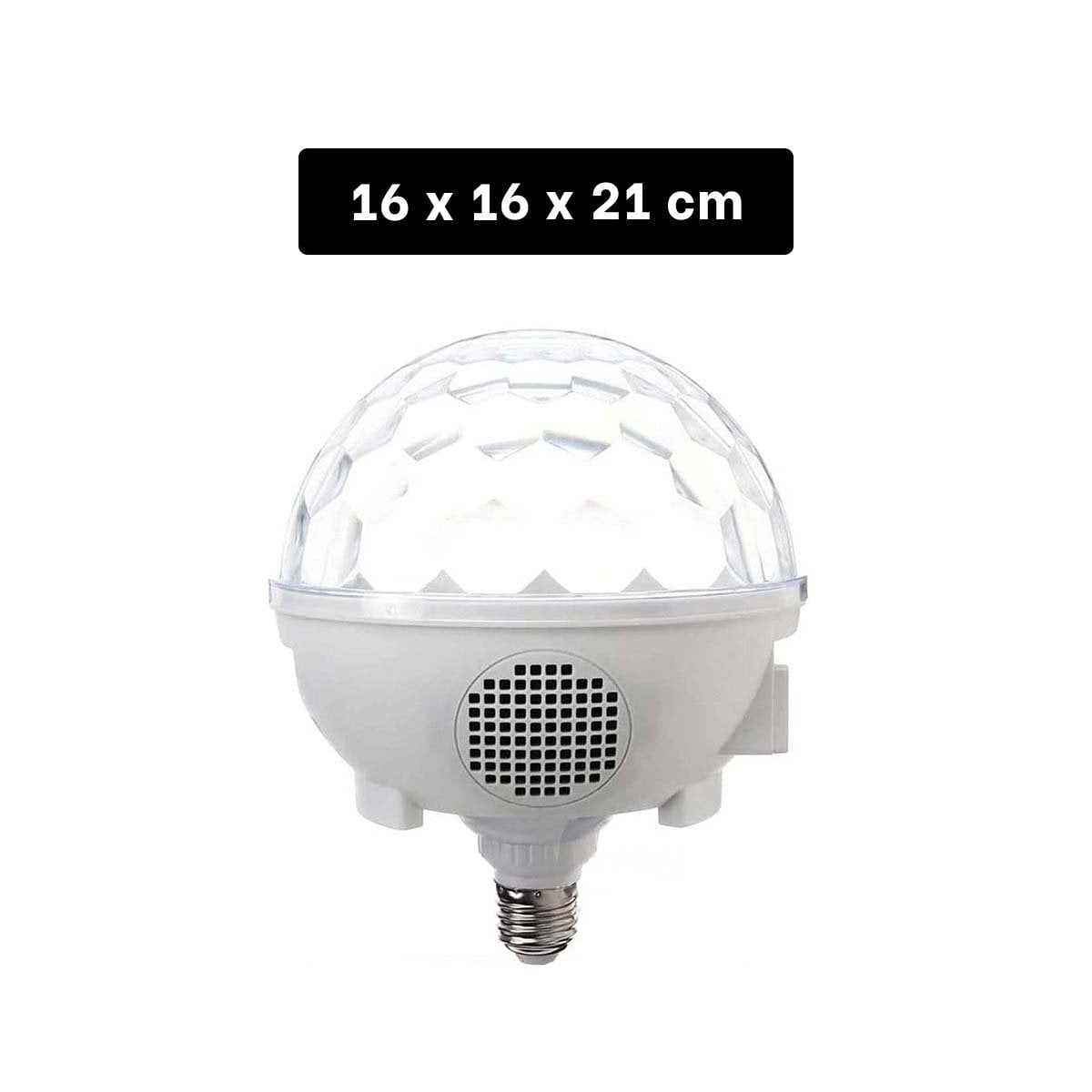 PACK2 FOCO BOCINA BLANCO SILENCIOSO CON DISENO COMPACTO Y SONIDO BLUETOOTH Y+PAPEL REGALO - 4