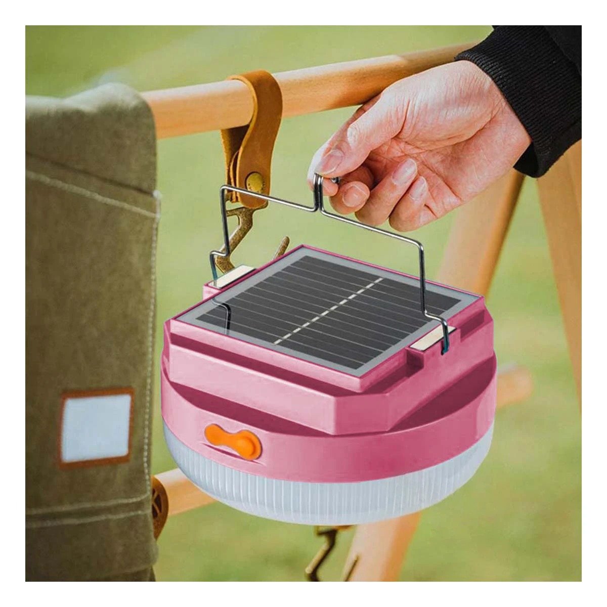 PACK6 LUZ RECARGABLE ROSADO SILENCIOSA CON BASE FIRME Y LED Y+REGALO STICKER - 3