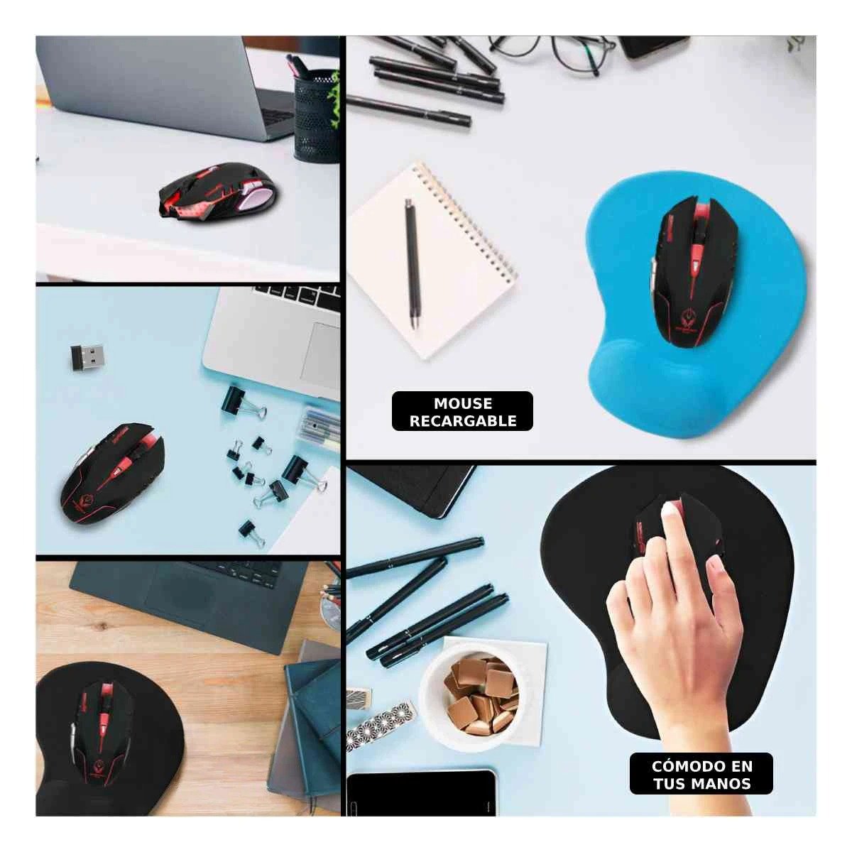 PACK4 DISPOSITIVO GAMER ALIEN NEGRO PARA LAPTOP CON RESPUESTA VELOZ Y+REGALO STICKER - 2