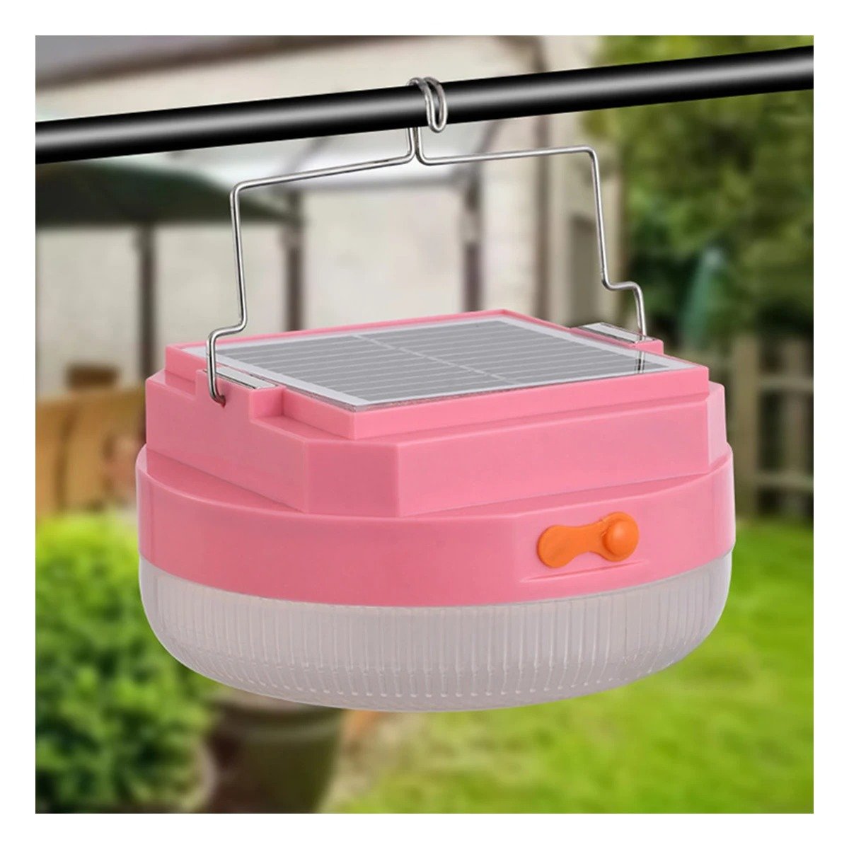 PACK2 LAMPARA RECARGABLE ROSADO MODERNA CON BASE AJUSTABLE Y+REGALO STICKER - 5